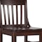 Flash Furniture Stool, Hercules, Walnut Wood XU-DG-W0006BAR-WAL-GG - alternate 10